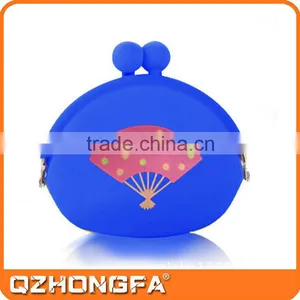 2015 Cheap Promotional Candy Color Silicon Zipper Coin Purse thumbnail-1
