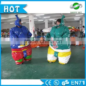 Top Selling 0.45mm PVC Inflatable Sumo Wrestling Suits for Sale thumbnail-1