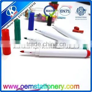 Promotional Custom Good Quality Refillable Whiteboard Markers With Mini Eraser Btush thumbnail-5