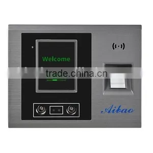 Aibao Finger Scanner Face Attendance Device/facial Fingerprint Machine for Offices thumbnail-1