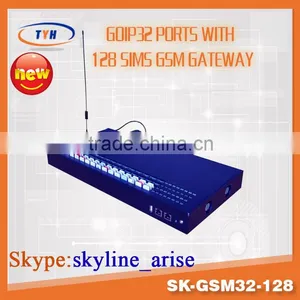 Gsm Gateway With 32 Sim Card Port 128 Sims Gsm Fixed Wireless Call Termination Gateway With Good ASR and ACD thumbnail-1