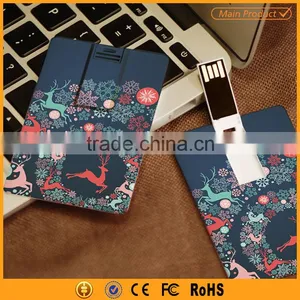 Plastic Business Card Usb Flash Drive With Custom Logo thumbnail-5