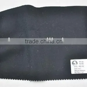 Stock Wool Viscose Melton Wool Fabric Wholesale thumbnail-1