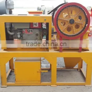 China Small Rock Diesel Engine Hot Sale Granite Mineral Jaw Crusher thumbnail-2