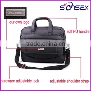 Simple Brown Computer Satchel Bag for Men Acrylic Briefcase thumbnail-5