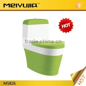 Ceramic Siphon Flushing Floor Mounting One-piece wc Toilet thumbnail-1
