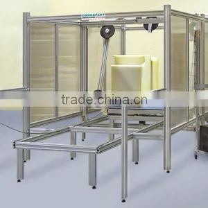 Soft & Rigid Foam Mattress, Sheet & Contour Making and Cutting Fastwire Machine for PU, PP, PE, EPS, XPS, PUR thumbnail-1
