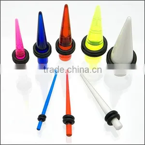 Colored UV Acrylic Tapers 14g to 00g thumbnail-1