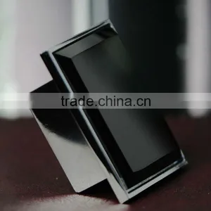 Classic Black Crystal Mosaic Furniture Handle Pull Rich in Crystal Colour thumbnail-1