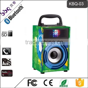 BBQ KBQ-03 3W 600mAh Mini Portable Wireless Bluetooth Speaker thumbnail-1