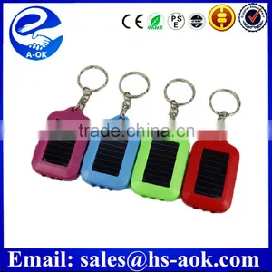 Wholesale Key Chain Light 3LED Solar Key Chain Light thumbnail-1