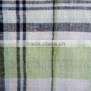 LINEN COTTON YARN DYED FABRIC 21*21 52*53 thumbnail-1