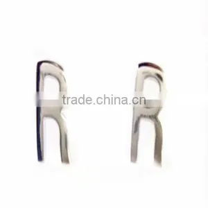 One Gram Small Silver Earring 24 Letters Shaped Earrings 925E-R thumbnail-1