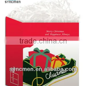 Colorful Custom Printed Christmas Paper Bag thumbnail-4