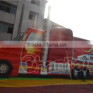 Best Quality Inflatable Car Combo /mini Combo Jumper/combo and Obstacle thumbnail-3
