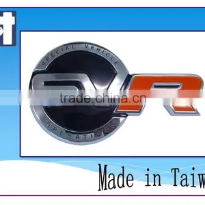 Fashionable Car Aluminum Razzmatazz Robin Egg Blue Fancy Tattoo Epoxy Sticker thumbnail-1