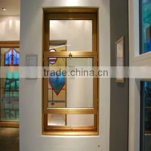 Double Glazed Wood-aluminum Composite Lift and Sliding Window thumbnail-1