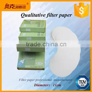 Gold Supplier 11cm Qualitative Filter Paper for Lab thumbnail-2