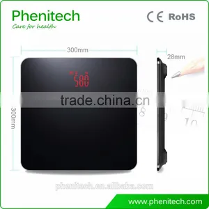 Digital Tempered Glass Bluetooth Bathroom Weight Scale With CE thumbnail-5