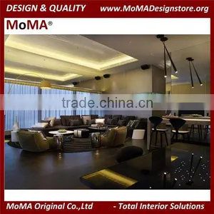 Modern Hotel Bedroom Furniture Twin Bed Room Design thumbnail-3