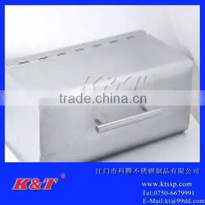 High Quality Rectangle Stainless Steel Bread Box thumbnail-1
