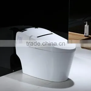 Ceramic Blue Automatic Flush Sensor Toilets With Electroic Control Quality Choice thumbnail-1