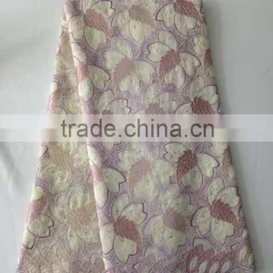 Cotton Flower Patterns Embroidery on Fabric thumbnail-1