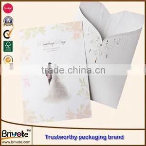 Laser Cut Wedding Card/doc Wedding Invitation Card/wedding Invitation Card Price thumbnail-1