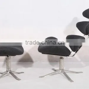 Knockoff Furniture Cashmere Wool Poul Volther Corona Chair Replica thumbnail-4