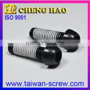 Stock Cleaning Black Zinc-Plated Socket Button Head Screw thumbnail-3