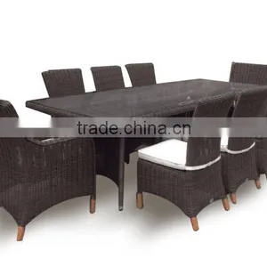 Round Wicker Rattan Dining Sets Outdoor Furniture Sale Supplier's Choice thumbnail-1