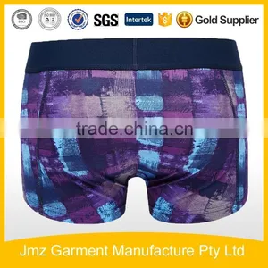 Sublimation Print on Cotton Boxers Custom Undergarments for Men thumbnail-2