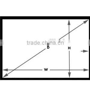 70 Inch 200inch Fixed Frame Screen for 3d DLP Projector Desktop Screen Home Cinema Display Screen thumbnail-1