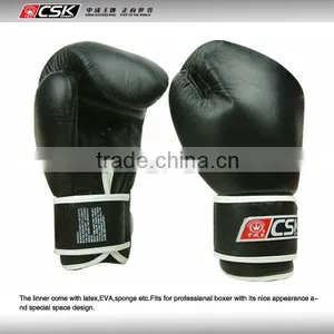 12oz Synthetic Leather Velcro Boxing Gloves thumbnail-1