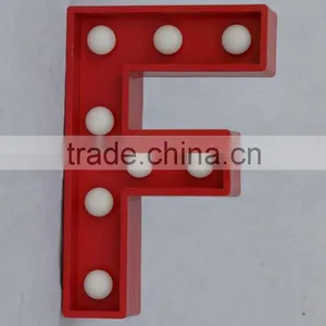 Hot Selling Wood Plastic Composite Marquee Letter Sign Indoor Changeable Letter Signs thumbnail-1