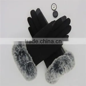 2016 China Hot Sale Black/Brown/Red Tight PU Leather Cycling Hand Gloves thumbnail-6