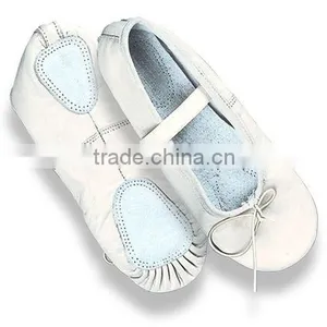 Wholesale Leather Ballet Shoes For Girls thumbnail-1