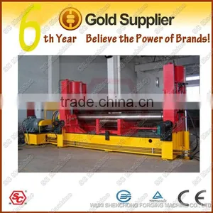 SW 11SNC 6X2000 3 Roller Roll Bending Machine for Metal Sheet,plate Bending Machine thumbnail-1