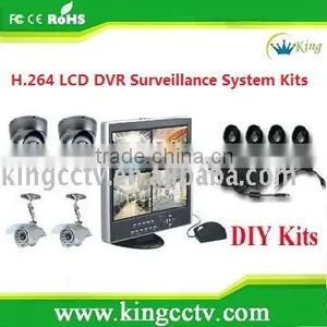 New 4CH LCD H.264 Triplex Real Time Economical DVR System Kits 3G Mobile Phone (HK-S1504M) thumbnail-1