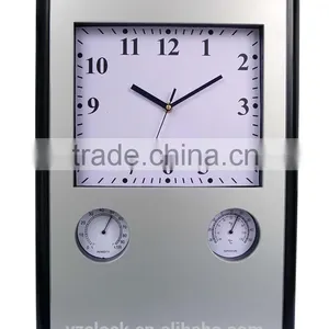 2014 NEW YINGZI CLOCK Big Size Weather Station Wall Clock With Temperature YZ-8991 thumbnail-1
