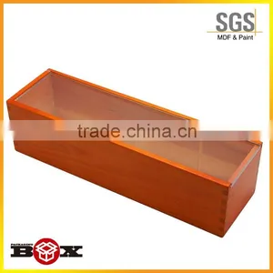 Wine Wooden Box With Acrylic Window thumbnail-3