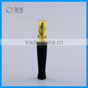 China Manufacturer Makeup Slim Black Double End Gold Head Side Mascara Tube thumbnail-1
