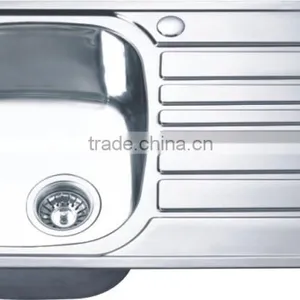 Yacht,Boat,Train and Public Mobile Toilet Used Stainless Steel Washing Basin Kitchen Sink Round Shape With Drain Board GR-Y619 thumbnail-2