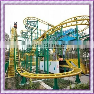 Crazy Mouse!!! Exciting Roller Coaster Outdoor Amusement Park Rides For Young People/Kids thumbnail-1