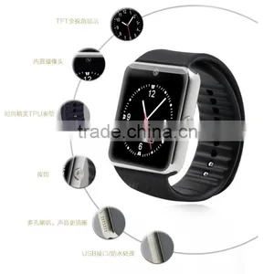 GT08 One Bluetooth Phone Smart Wrist Watch Phone With NFC and GSM Standalone Function thumbnail-6