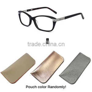 NO MOQ Lastest Luxury Diamond Eyeglass Frames Lady Vintage Acetate Optical Frames 602R thumbnail-6