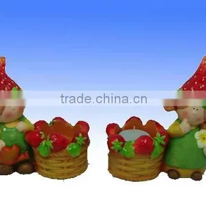 Strawberry Doll Candleholder thumbnail-1
