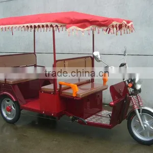 Eco-friendly Electric Rickshaw Forpassengerfor Indian Market thumbnail-1