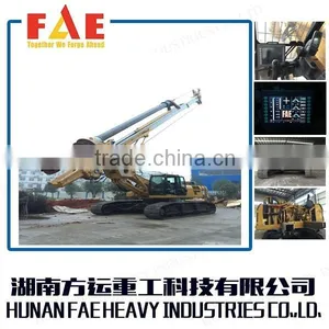 TOP Civil Engineering Equipment, Bored Piles in CFA Spiral Machine Piling Rig,FAR250 Hydraulic Long Spiral Drill Rig thumbnail-1