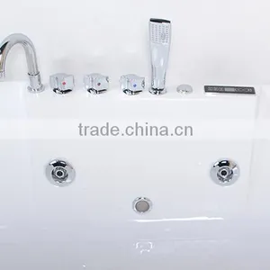 Jet Whirlpool Bathtub With TV 1850*1230*620mm thumbnail-3